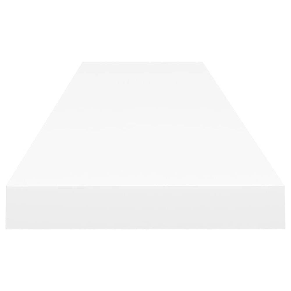 Wall Shelf White Honeycomb MDF, Metal Standard Wall mounting. Picture 5