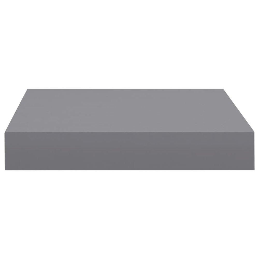 Wall Shelf Grey Honeycomb MDF, Metal 9.1 x 9.3 x 1.5 in. Picture 5
