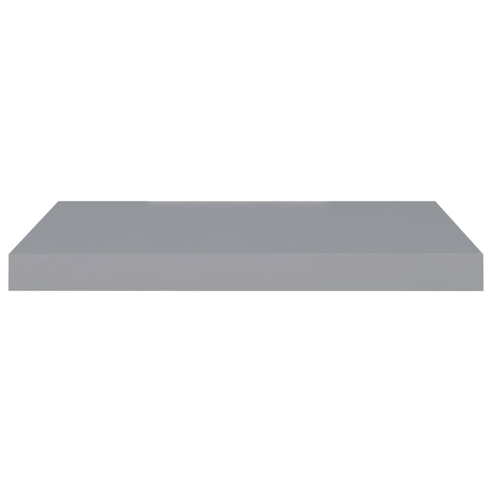Wall Shelf Grey Honeycomb MDF, metal frame Medium Wall Shelf. Picture 4