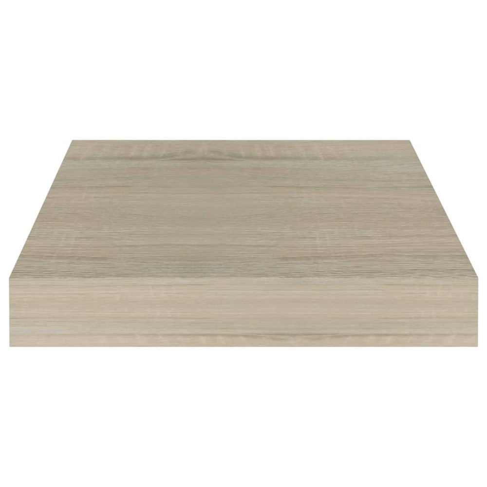 Wall Shelf Oak Honeycomb MDF, Metal Small Wall Mounting. Picture 4