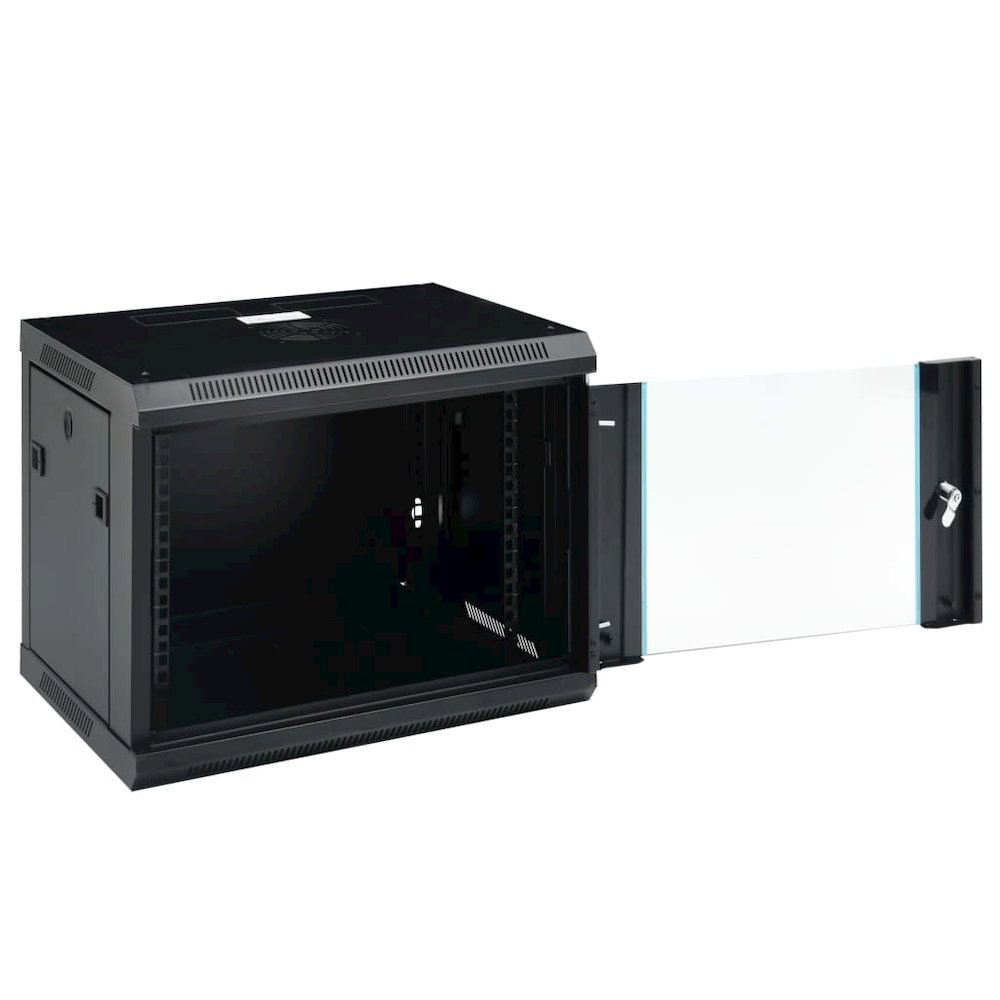 9U Wall Mounted Network Cabinet 19" IP20 23.6"x17.7"x20.1". Picture 2