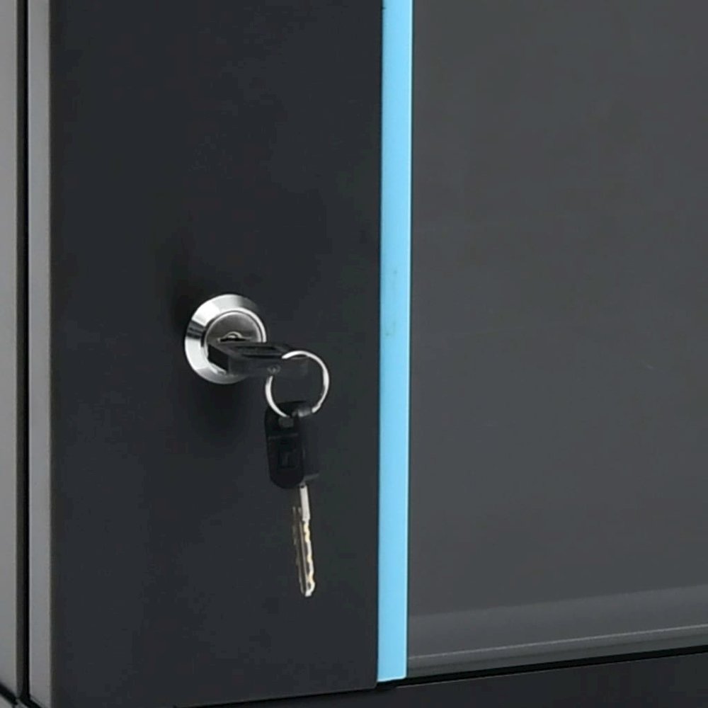 12U Wall Mounted Network Cabinet 19" IP20 23.6"x23.6"x25.2". Picture 6