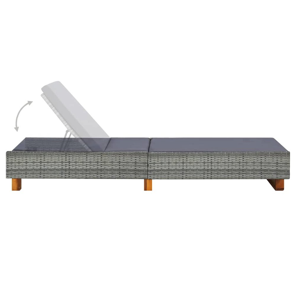 Sunbed Grey, Dark Grey. Picture 5