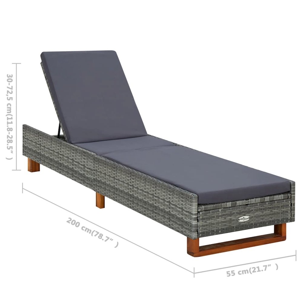 Sunbed Grey, Dark Grey. Picture 7