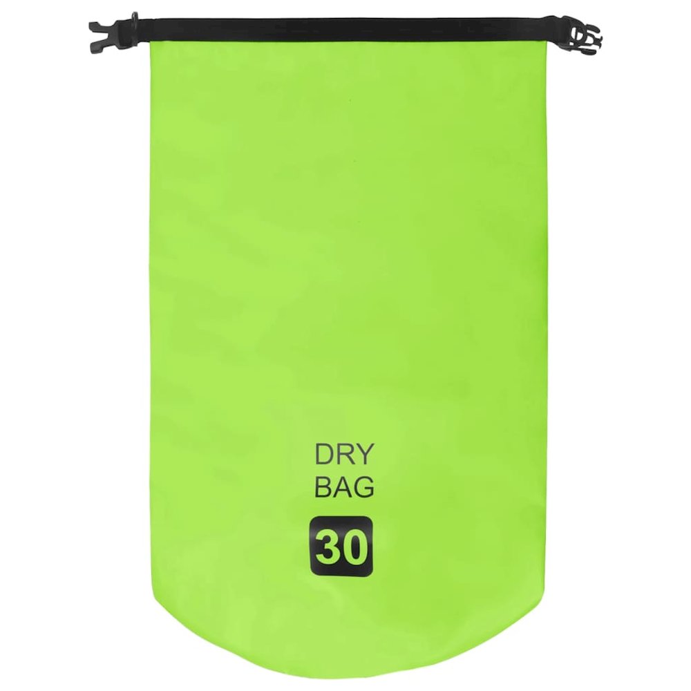 vidaXL Dry Bag Green 7.9 gal PVC 2783. Picture 3