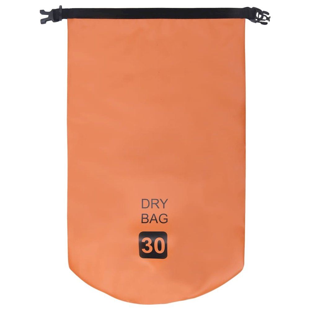 vidaXL Dry Bag Orange 7.9 gal PVC 2791. Picture 3