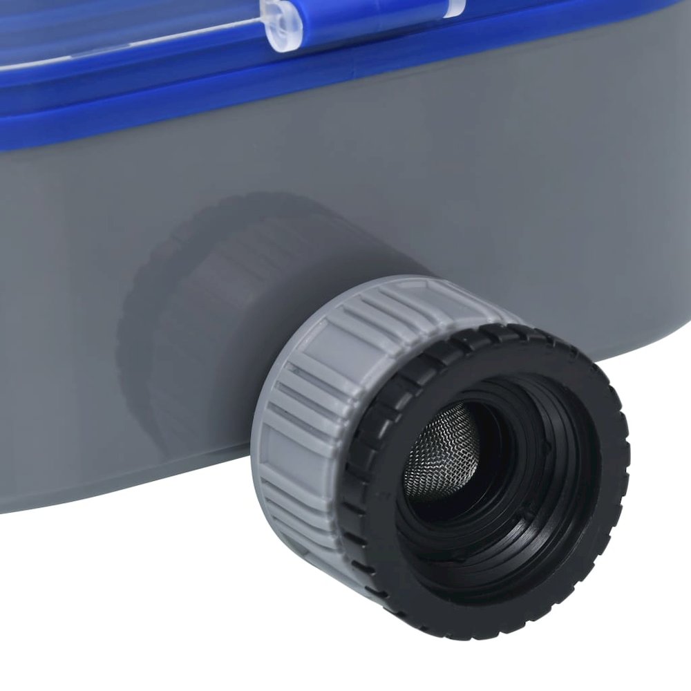 Water Timer Blue and gray ABS plastic Compact Height-Adjustable. Picture 6