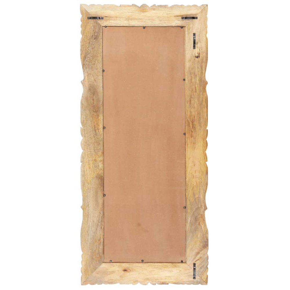 Mirror Natural wood Solid mango wood 43.3x19.7 in. Picture 3