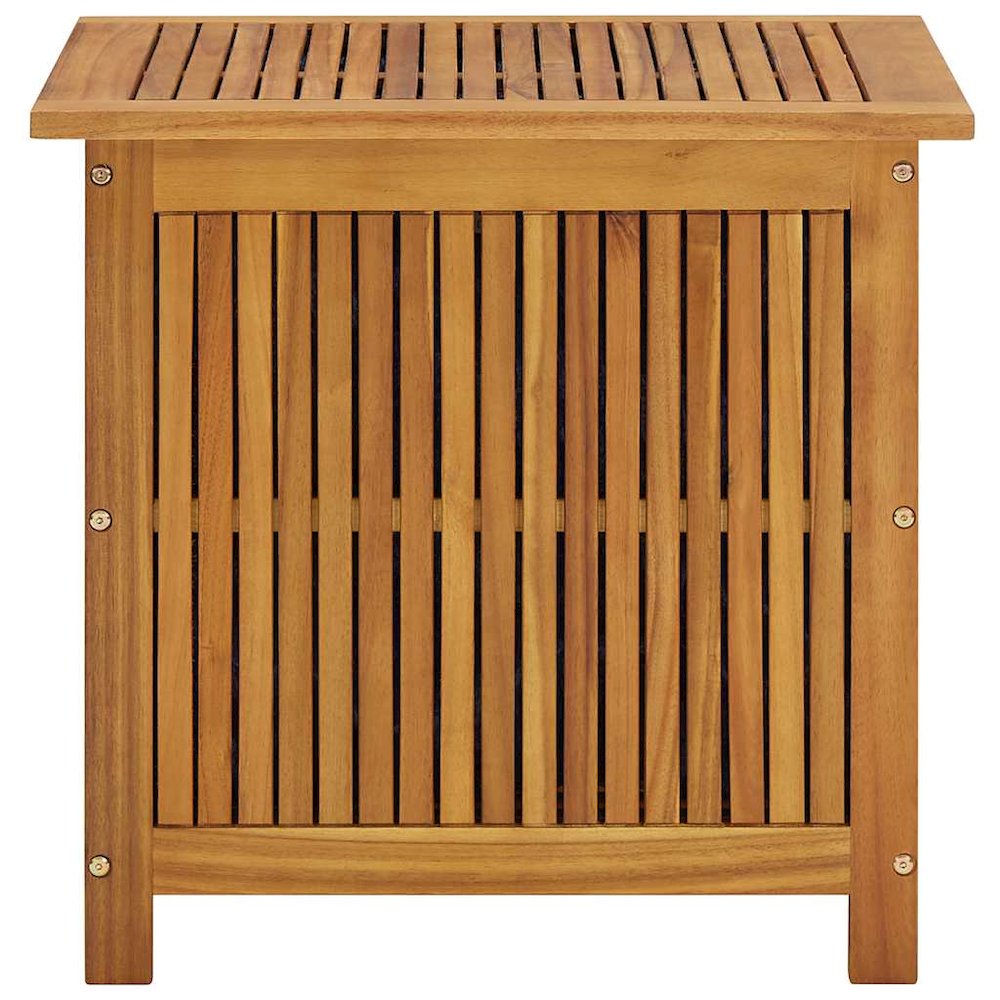 Storage Box Acacia wood finish Solid acacia wood Medium Rustic. Picture 5