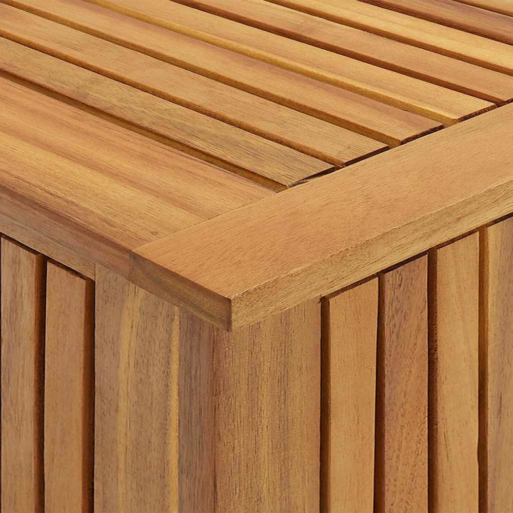 Storage Box Acacia wood finish Solid acacia wood Medium Rustic. Picture 10