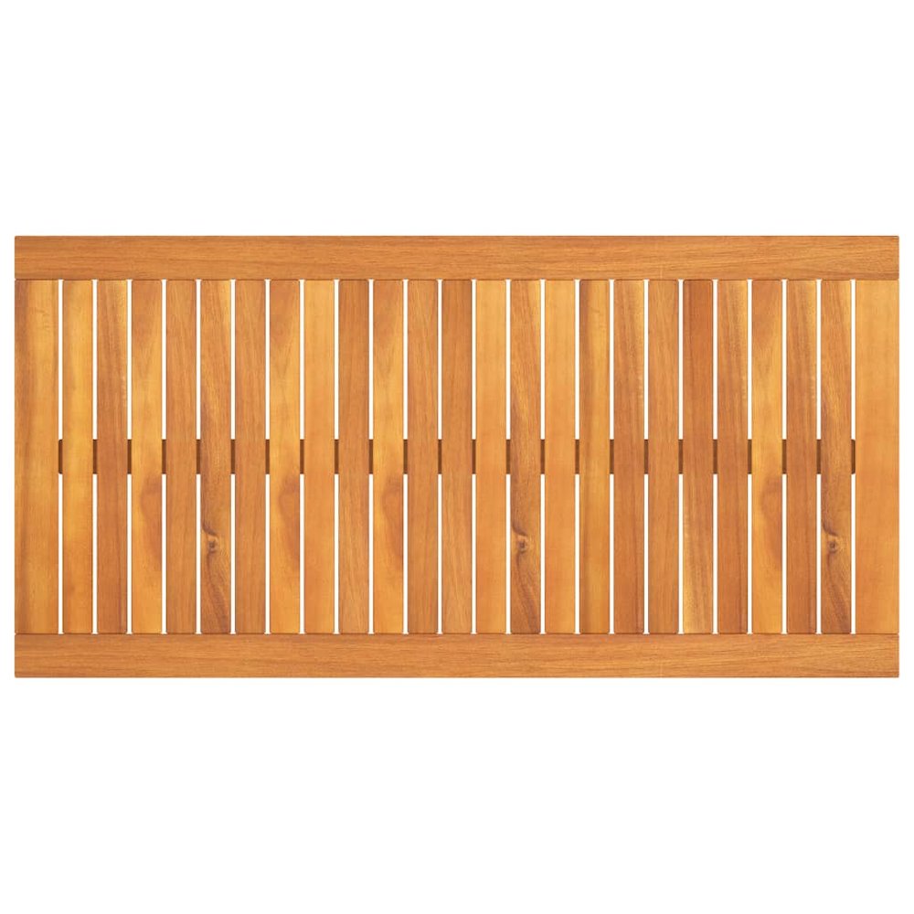 Garden Coffee Table Natural acacia wood Solid acacia wood Medium. Picture 4
