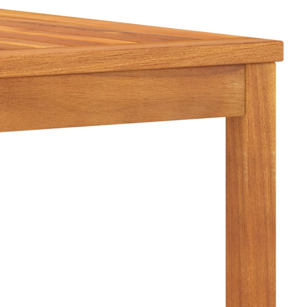 Garden Coffee Table Natural acacia wood Solid acacia wood Medium. Picture 5