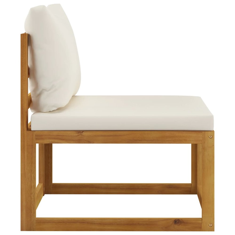 Wooden Sofa Set Cream white. Picture 4