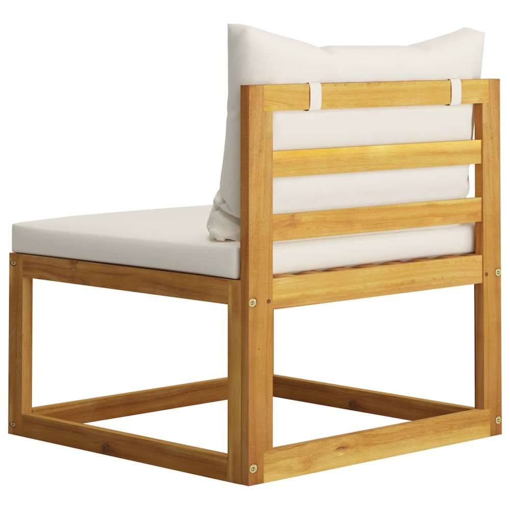 Wooden Sofa Set Cream white. Picture 5