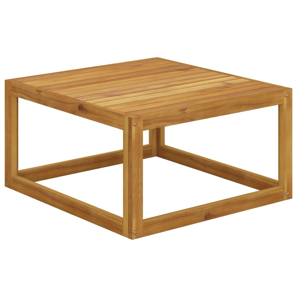 Coffee Table Natural Wood Solid acacia wood Medium Durable. Picture 1