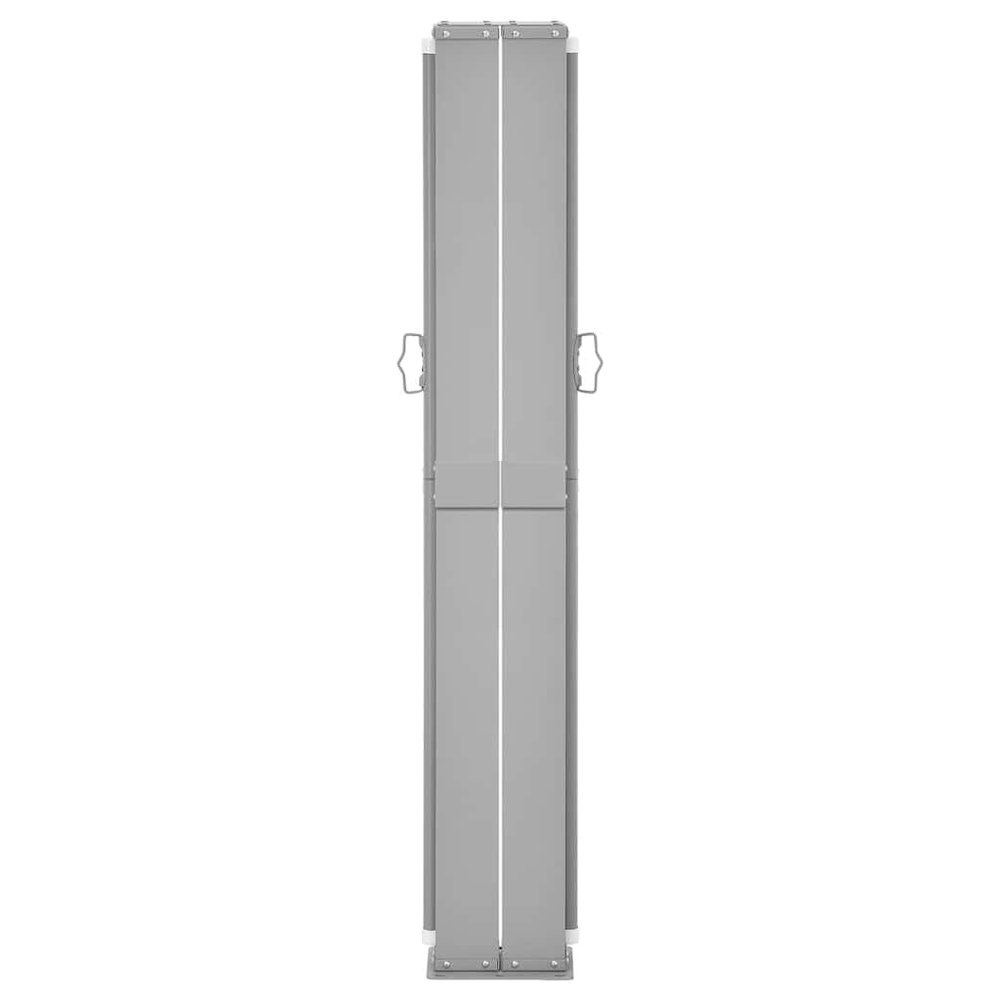 vidaXL Patio Retractable Side Awning 55.1"x472.4" Cream 3388. Picture 6
