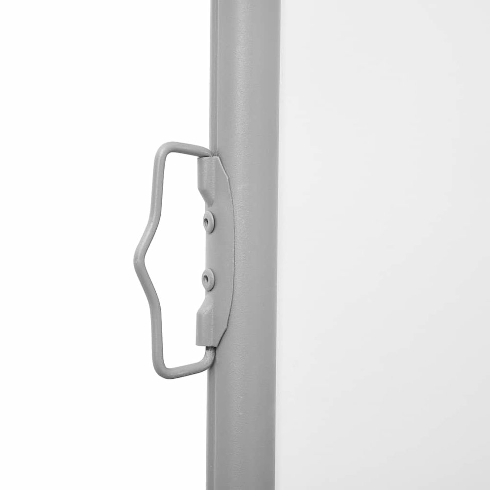 vidaXL Patio Retractable Side Awning 55.1"x472.4" Cream 3388. Picture 9