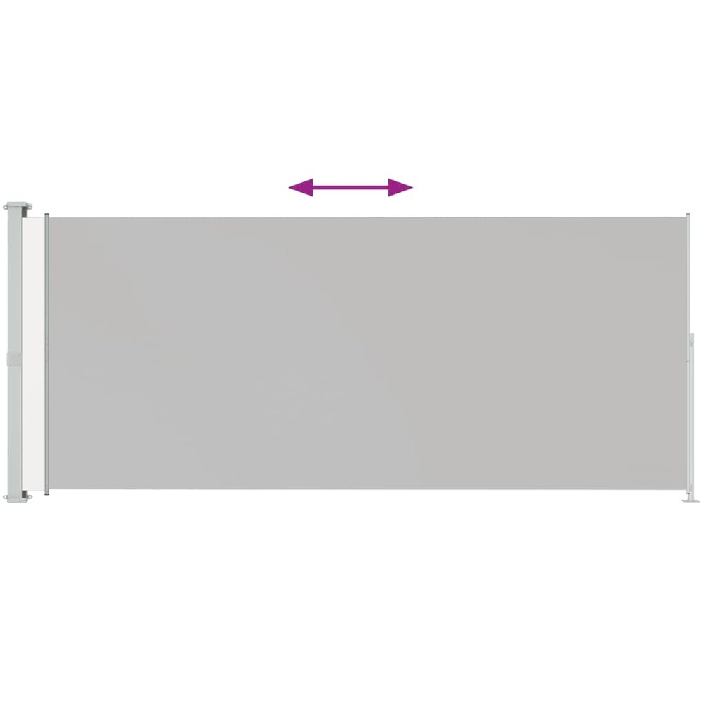 Side Awning Cream and Gray. Picture 3