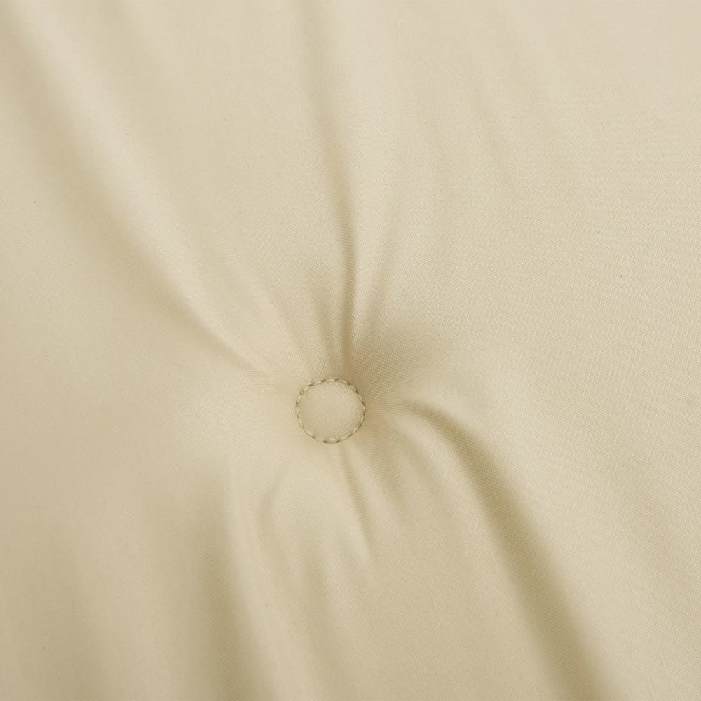 Chair Cushion Set of 6 Beige Oxford fabric, Foam fiber. Picture 7