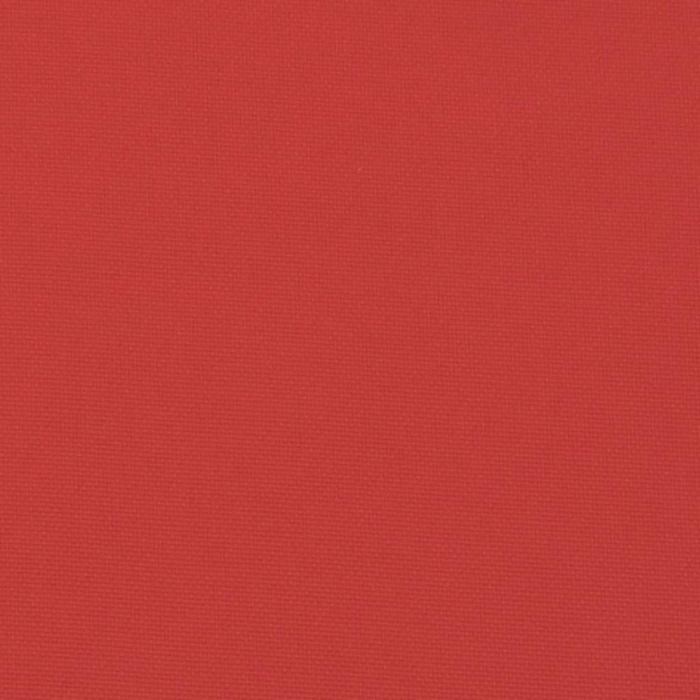 Chair Cushion Set of 4 Red Oxford fabric (100% polyester). Picture 8