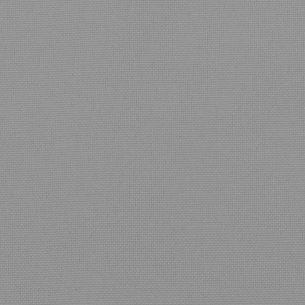 Highback Chair Cushion Set of 6 Grey Fabric (100% polyester). Picture 9
