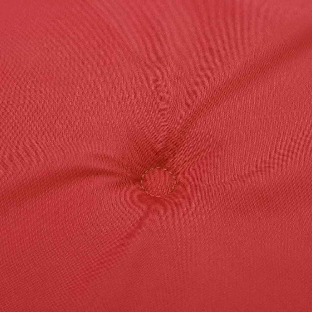 Lowback Chair Cushion Set of 6 Red Oxford fabric (100% polyester). Picture 8