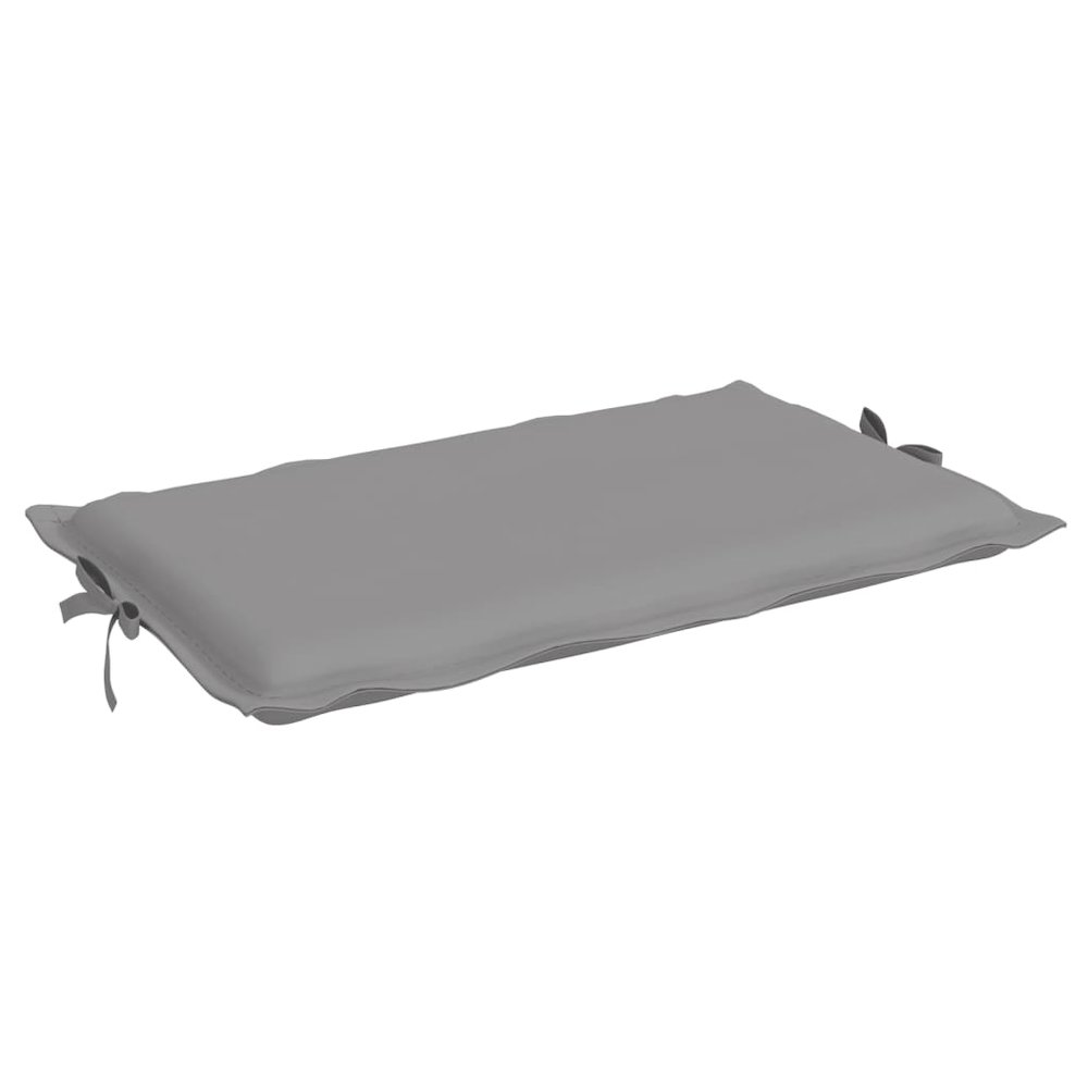 Sun Lounger Cushion Grey Oxford fabric (100% polyester). Picture 5