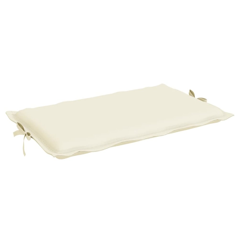 Sun Lounger Cushion Cream Oxford fabric (100% polyester) Standard. Picture 5