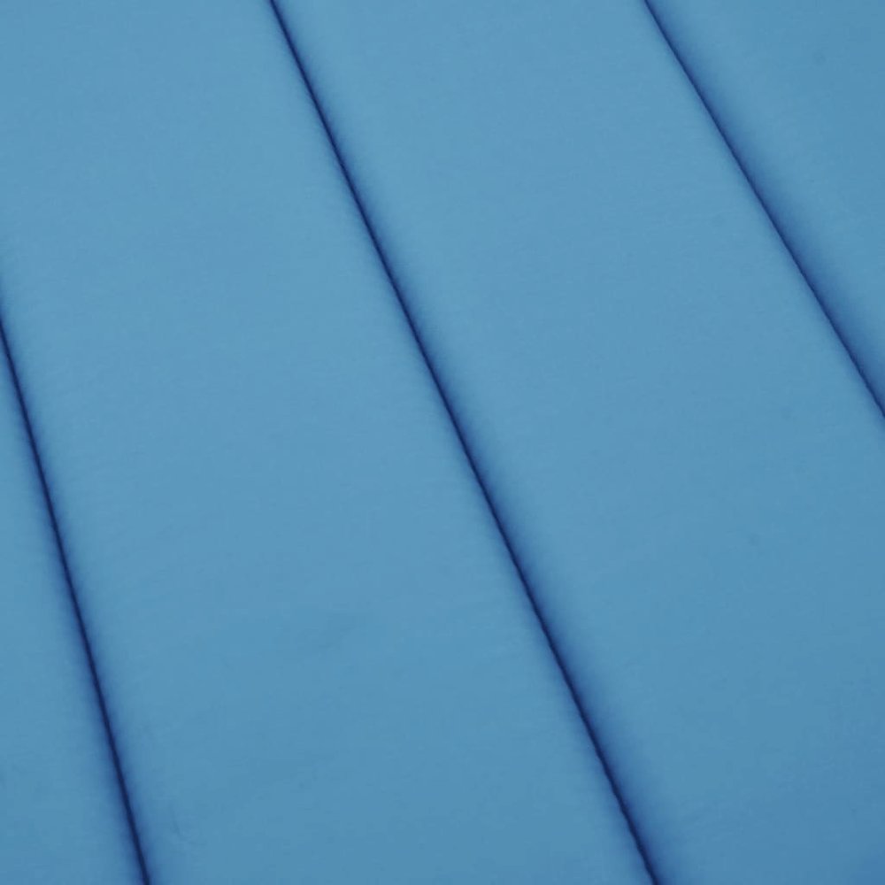 Sun Lounger Cushion Blue Oxford fabric, Foam fiber. Picture 6