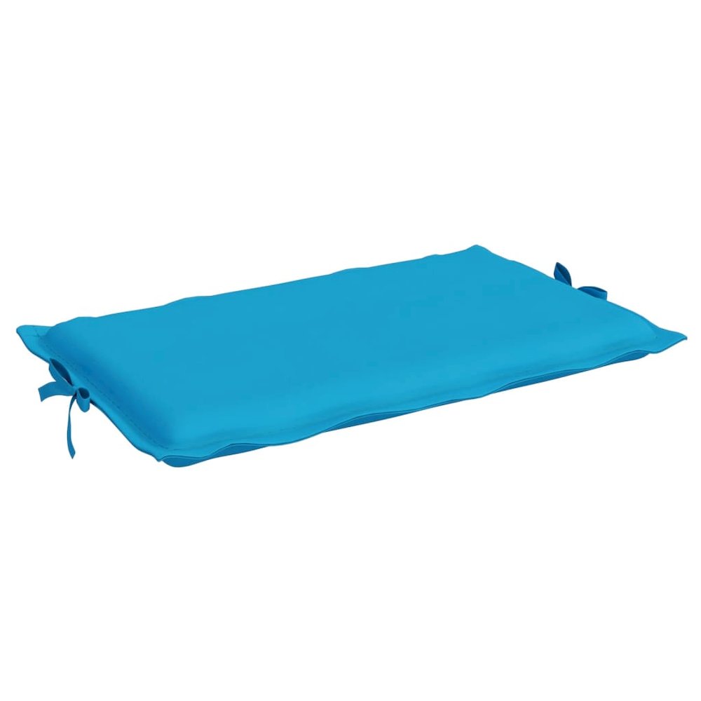 Sun Lounger Cushion Blue Oxford fabric, Foam fiber. Picture 7