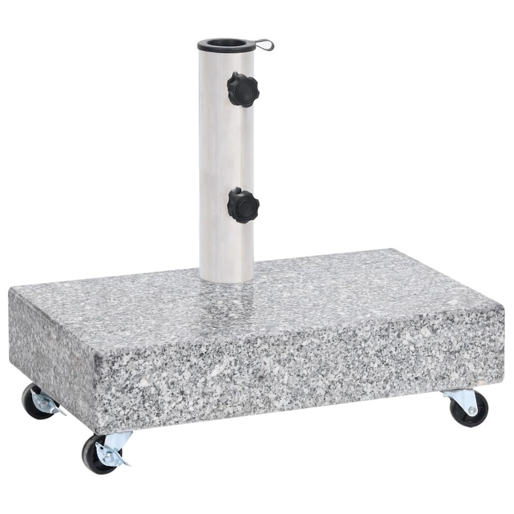 Umbrella Base Light Grey Granite base Standard Umbrella Base. Picture 1