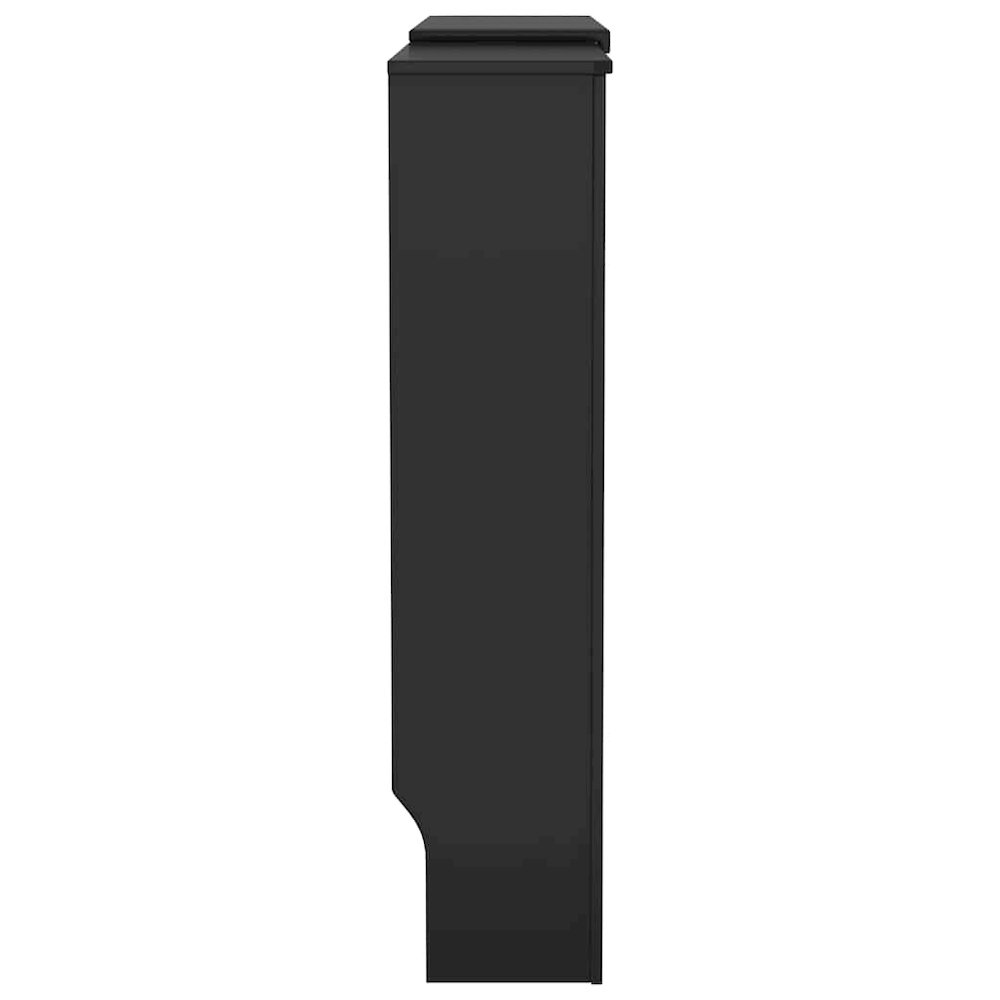 MDF Radiator Cover Black 80.7". Picture 6
