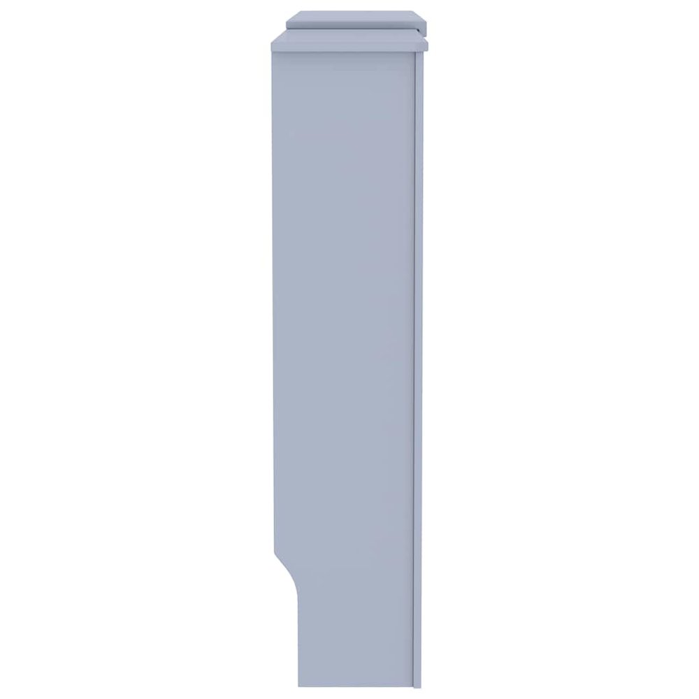 MDF Radiator Cover Gray 80.7". Picture 5