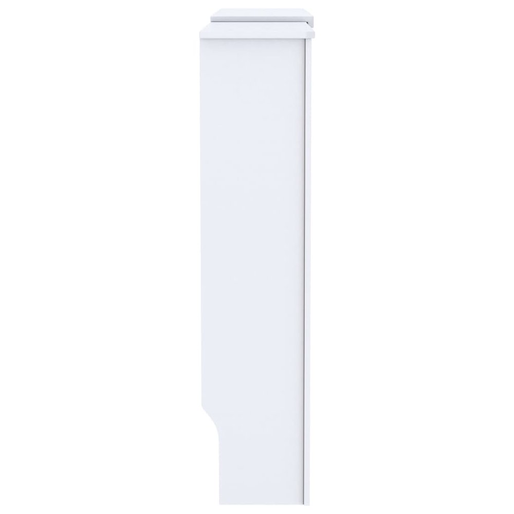 vidaXL MDF Radiator Cover White 80.7", 325555. Picture 4