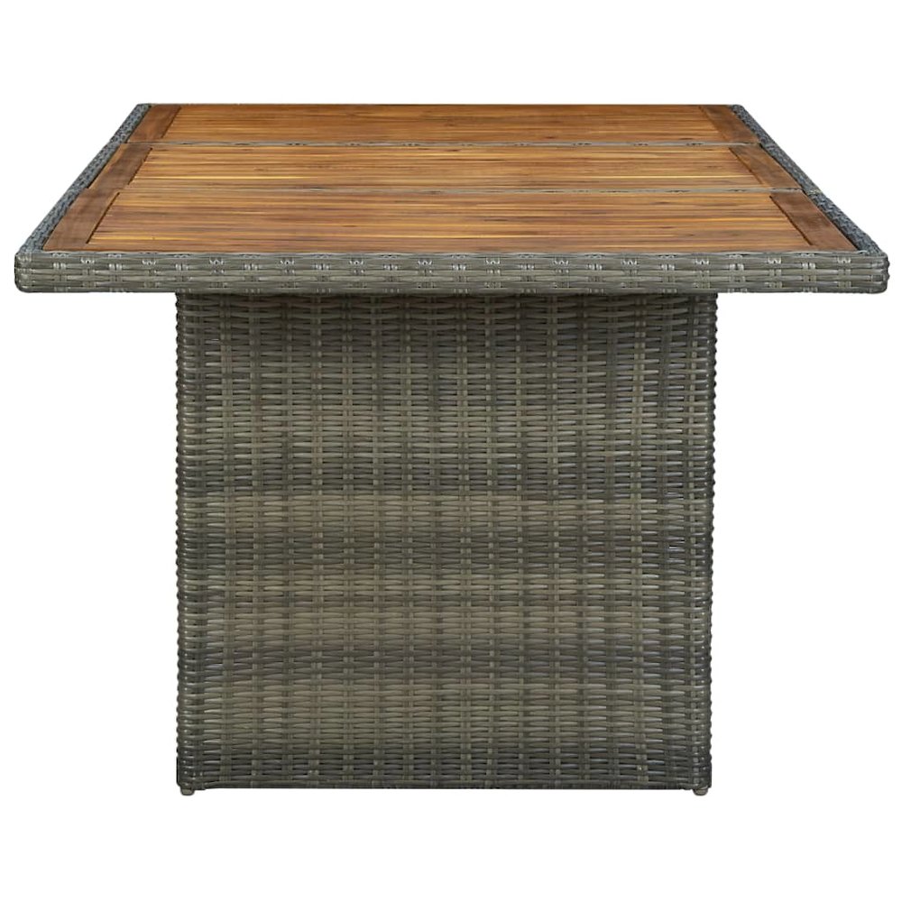 Garden Table Brown. Picture 3