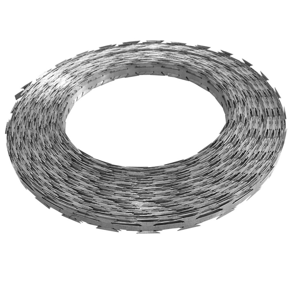 vidaXL BTO-22 NATO Razor Wires 2 pcs 328.1' Steel. Picture 2