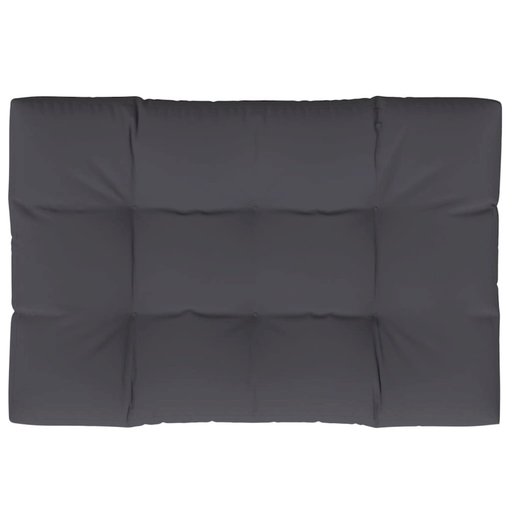 Pallet Cushion Anthracite 100% polyester 47.2 x 31.5 in. Picture 2