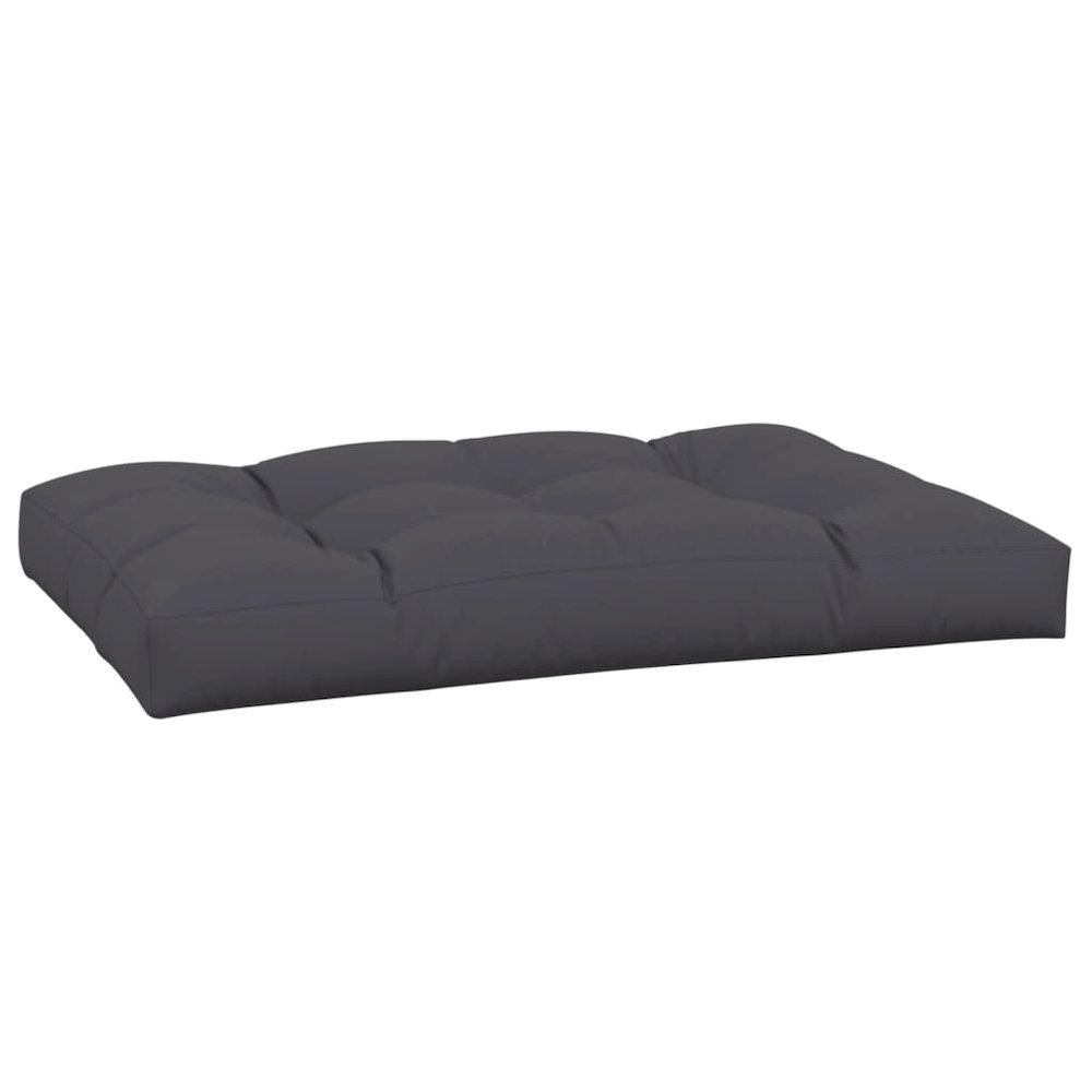 Pallet Cushion Anthracite 100% polyester 47.2 x 31.5 in. Picture 4