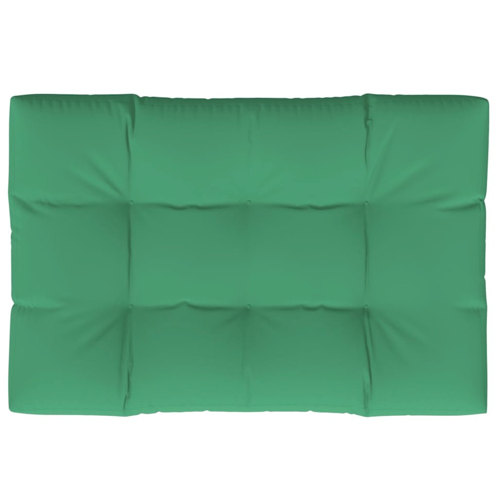 Pallet Cushion Green Fabric (100% polyester) Large. Picture 2