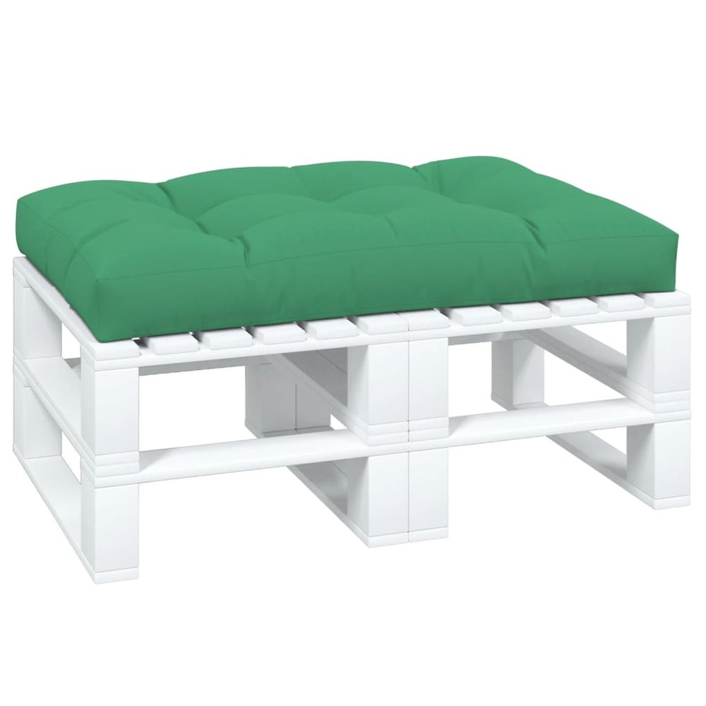 Pallet Cushion Green Fabric (100% polyester) Large. Picture 3