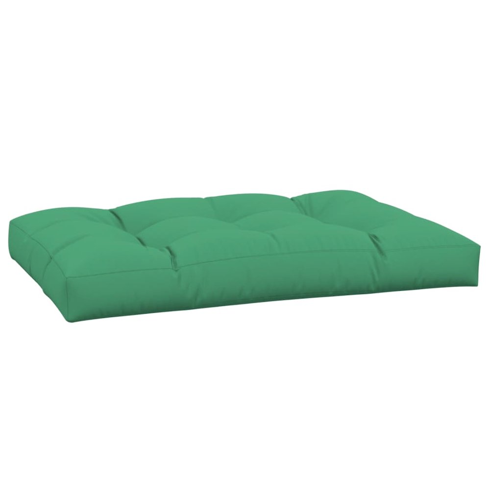 Pallet Cushion Green Fabric (100% polyester) Large. Picture 4