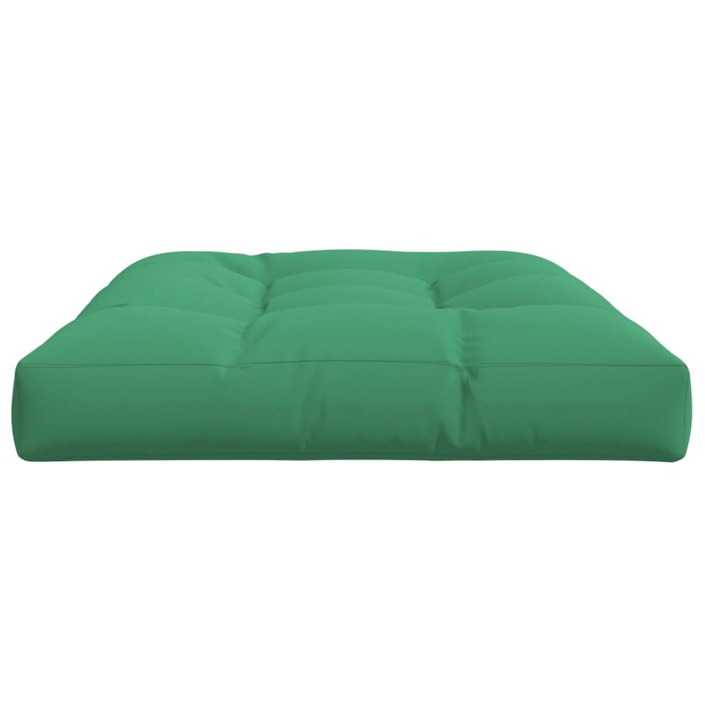 Pallet Cushion Green Fabric (100% polyester) Large. Picture 6