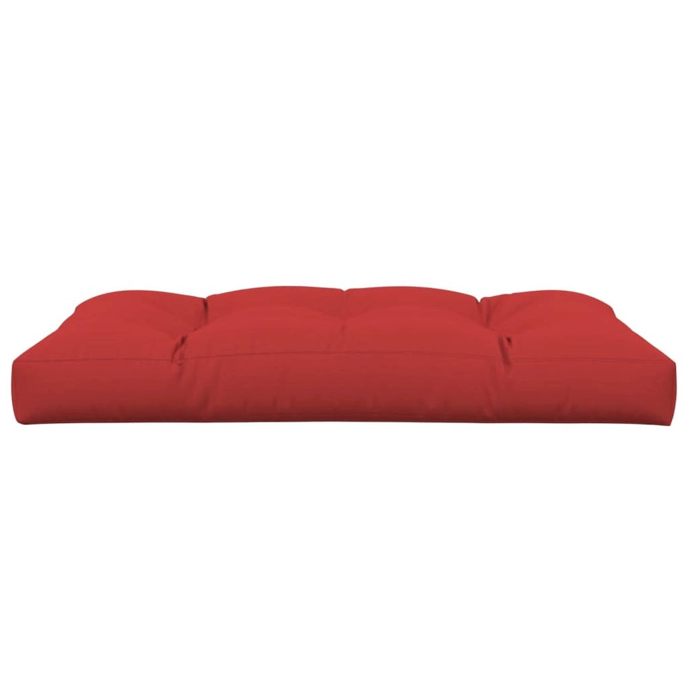Pallet Cushion Red 100% polyester 47.2"x31.5"x4.7. Picture 5