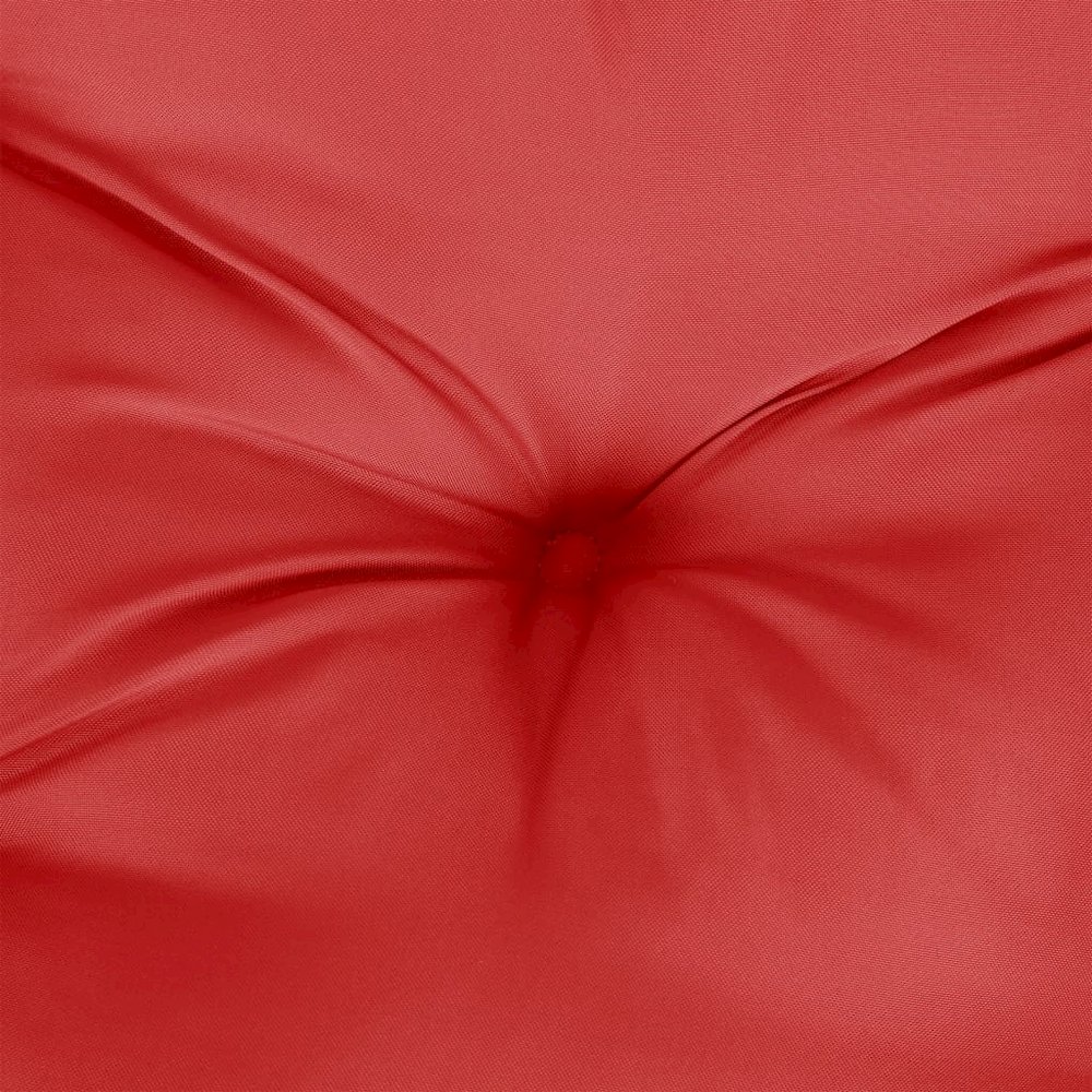 Pallet Cushion Red 100% polyester 47.2"x31.5"x4.7. Picture 7