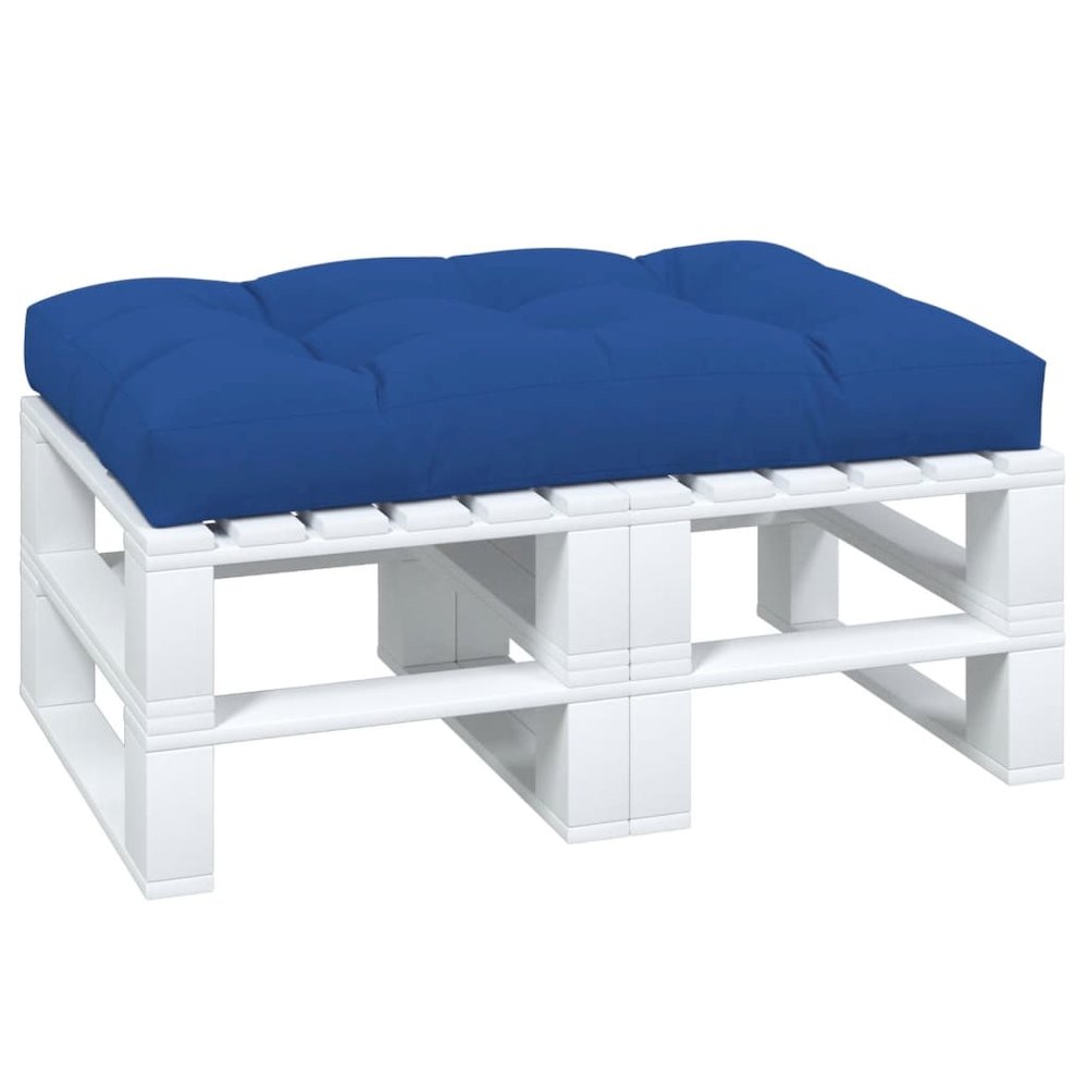 Pallet Cushion Royal Blue 100% Polyester 47.2 in x 31.5 in x 3.9 in. Picture 3