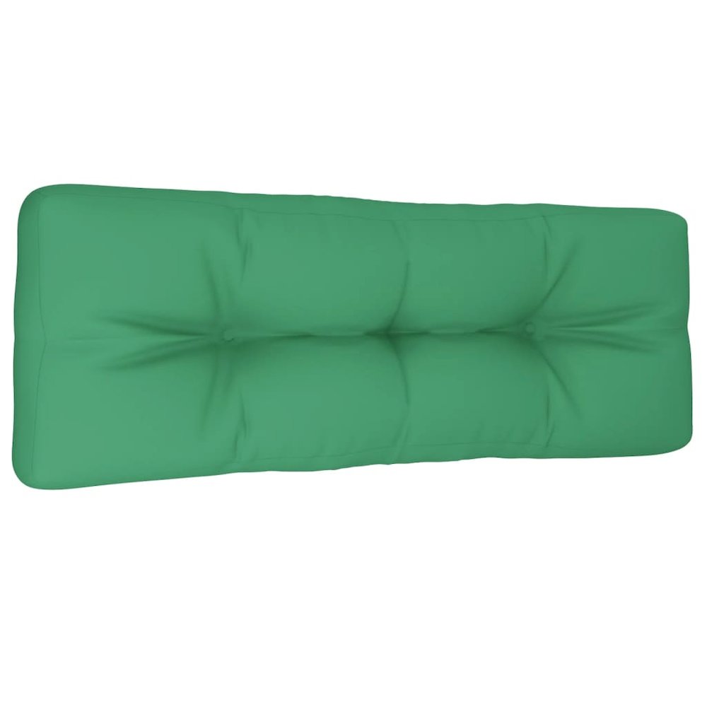 Pallet Cushion Green 100% Polyester 47.2"x15.7"x4.7. Picture 2