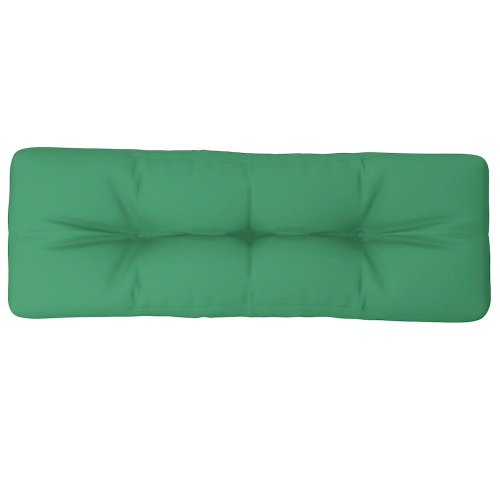 Pallet Cushion Green 100% Polyester 47.2"x15.7"x4.7. Picture 4
