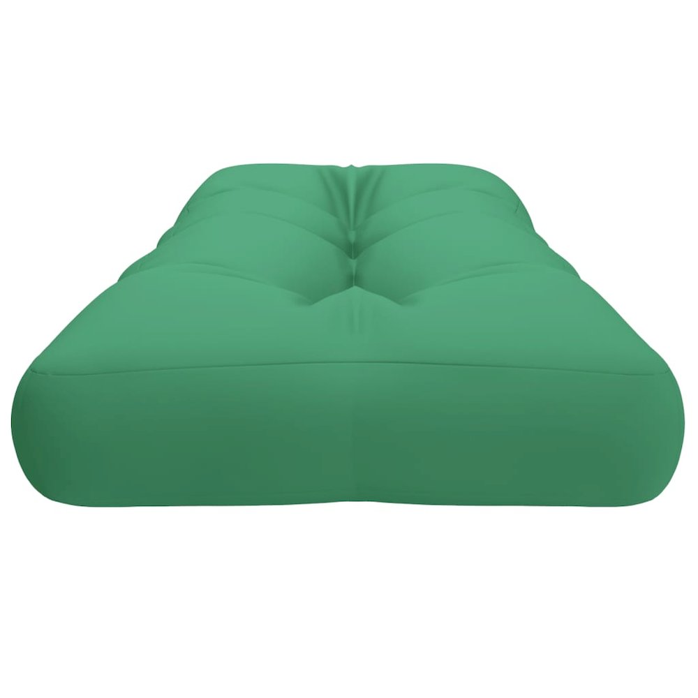 Pallet Cushion Green 100% Polyester 47.2"x15.7"x4.7. Picture 6