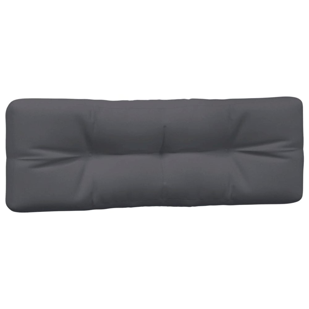 Pallet Cushion Set of 3 Anthracite 100% polyester. Picture 4