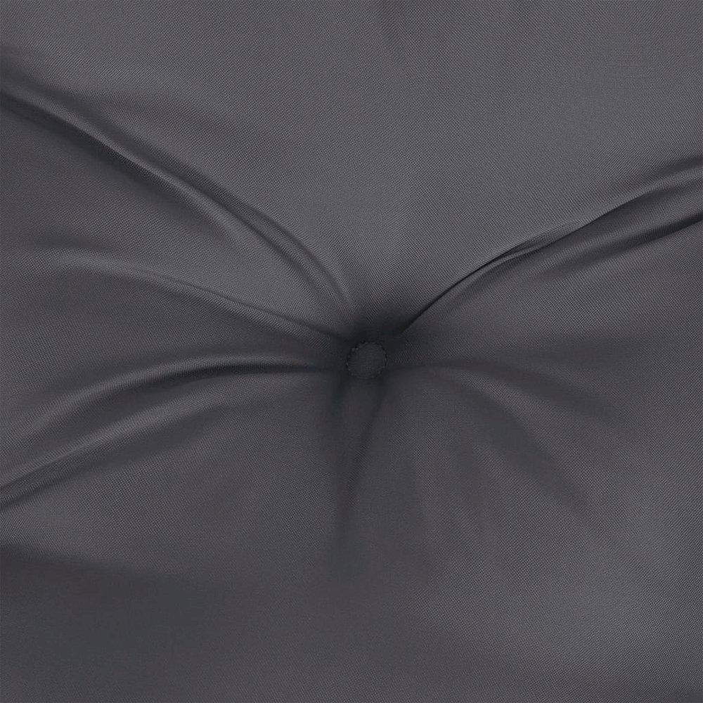 Pallet Cushion Set of 3 Anthracite 100% polyester. Picture 7